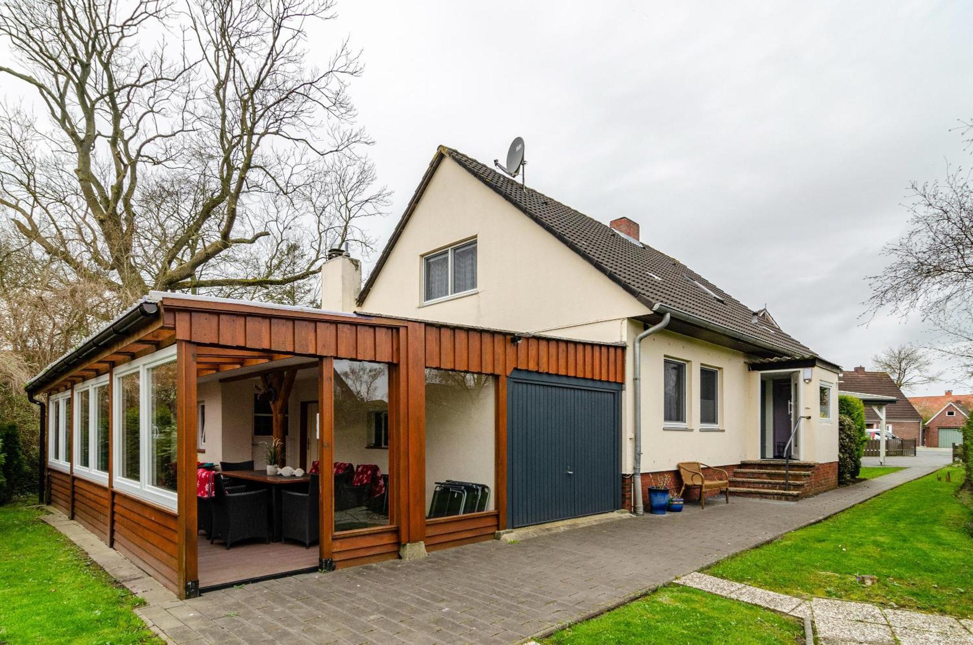 Nordsee Ferienwohnung 9 Personen Schillig Bagian luar foto